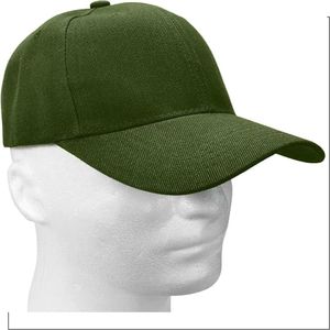 High Quality Custom Embroidered Solid Cotton Structured Baseball Cap With Adjustable Closure for Outdoor Activities - Product Image 3