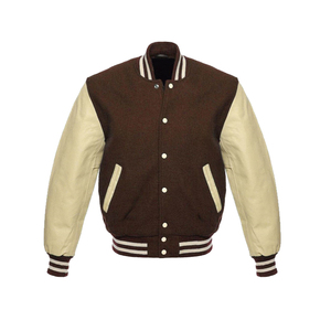 เสื้อแจ็กเก็ตเบสบอลมหาวิทยาลัยสำหรับผู้ชายเสื้อแจ็กเก็ตผ้าแคนวาสรูปสัตว์ปะปัก3D ขนาดใหญ่พิเศษนำเทรนด์ - Product Image 1