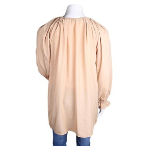 Kurti ample brodé pour femme - Beige - Product Image 3