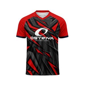 Camiseta de Fútbol Transpirable de Fabricante Profesional con Logotipo Frontal para Adultos, Modelo 2026, Impresión por Transferencia de Calor - Product Image 1