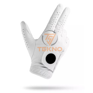 2025 hommes Logo personnalisé Cabretta cuir gants de golf anti-dérapant doux respirant équipement de sport prix de vente entier-couleur blanche - Product Image 1