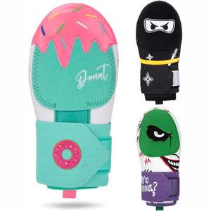 Gants de protection pour le poignet droit en néoprène tissé respirant, taille jeunes et adultes, logo personnalisé, pour le baseball, mitaines de glisse - Product Image 3