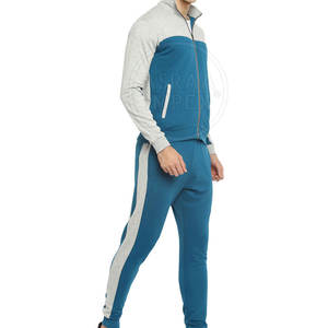 Hommes Casual Solide Couleur Deux Pièces Survêtements Respirant Nouvelle Arrivée Hiver Vêtements-Vente en Gros - Product Image 2