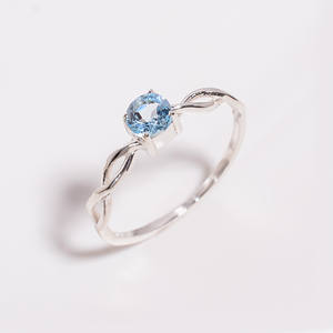 Natural amethyst round cut gemstone minimalist 925 sterling silver <b>ring</b>, antique silver gemstone jewelry, fine 925 jewelry - Product Image 2