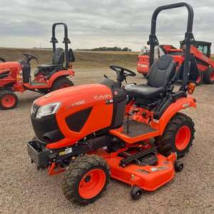 Tracteur agricole Kubota BX2380 prêt à être expédié avec tondeuse et chargeur frontal, livraison gratuite dans le monde entier, composants principaux inclus - Product Image 1