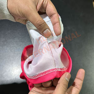 Custom Design Your Own Two Colour <b>Gingham</b> Rugby <b>Shorts</b> Women Aussie Australian Footy <b>Shorts</b> With Pockets Sublimation Printing - Product Image 4