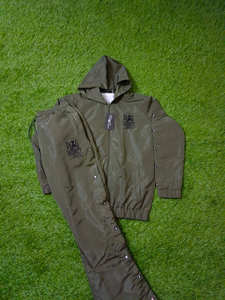 ชุดวอร์มสมาคมสตรีแบบกรีกกำหนดเองเสื้อแจ็กเก็ตแบบกระดุมติดกางเกงเครื่องแต่งกายตัวอักษรกรีกเฉพาะบุคคล - Product Image 2