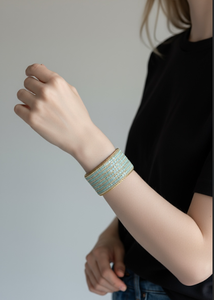 ชุดกำไลข้อมือผู้หญิงคุณภาพเยี่ยมทำด้วยมือวัสดุโลหะทำมือชุดกำไล Punjabi สำหรับงานแต่งงาน - Product Image 2