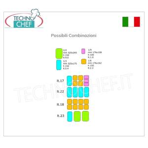 Vitrine réfrigérée commerciale ABS 1020x410 mm pour équipement de cuisine - Product Image 3
