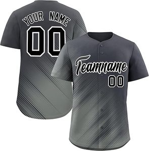 Uniformes de baseball Vente en gros personnalisé Sublimation Mesh Respirant Baseball Jersey Adultes Professionnels Logo personnalisé et couleurs - Product Image 1