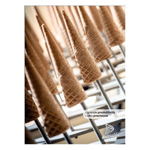 Italcialde Cornets de crème glacée roulés jetables classiques 42 mm x 160 mm 270 pièces Certifiés végétaliens Fabriqués en Italie - Product Image 2