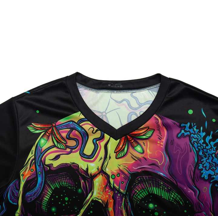 Oem Manufacturer Wholesale Custom MTB Jersey Breathable Mountain bike Jersey Racing Clothes