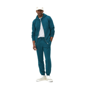 100% Cotton Fleece Full Zip up Sweatsuit Jogger <b>Tracksuits</b> <b>For</b> Men Custom Logo Sweat Suit Jogging Suit <b>for</b> <b>Winter</b> - Product Image 1