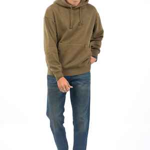 Sweat-shirts pour hommes en coton 100% respirant, prix de gros, broderie personnalisée, style streetwear, hiver - Product Image 4