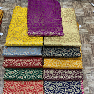 Wholesale Custom Orders Available Premium Quality Silk Fabric Luxury Apparel Home Decor Crafting Knitted Boys' Dress <b>Wedding</b> - Product Image 1