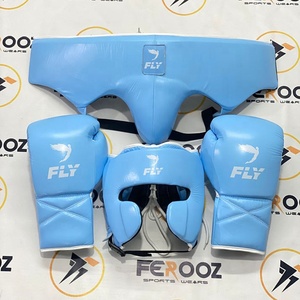 Personalized Logo Customized Color Professional MMA Gloves Boxing Sparring Set OEM ODM Comfortable Genuine Cowhide Leather - Product Image 3