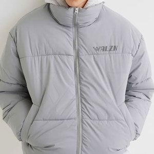 High Quality Men's Winter <b>Bubble</b> Jacket <b>Top</b> Selling OEM Custom puffer jacket with Hooded Collar Running Style Whole Sale Price - Product Image 2
