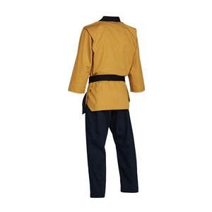 Combinaison de Taekwondo en coton 100% pour hommes, nouveau design, prix bas, uniformes d'entraînement de Taekwondo - Product Image 3