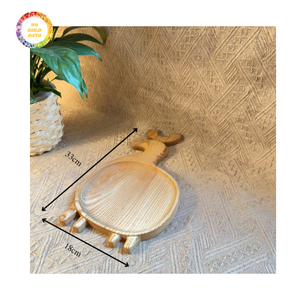 Plateau de service en bois élégant - Design élégant à un prix abordable - Product Image 3