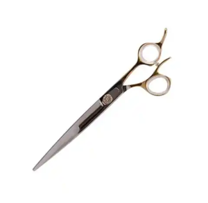 Logo personnalisé Ciseaux de toilettage pour chiens 7 pouces Blue Gem Ciseaux de toilettage pour animaux de compagnie droits - Product Image 5