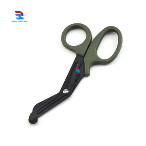 Ciseaux de pansement d'urgence médicaux professionnels EMT ciseaux de pansement Lister pansement chirurgical en acier inoxydable et outil d'extérieur - Product Image 2