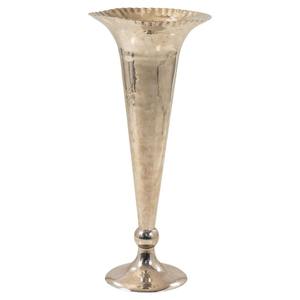 Elegante Florero de Trompeta de Metal Plateado para Centros de Mesa de Boda, Moderno, Alto, Tipo Flauta, para Decoración Floral en el Hogar, Fiestas y Eventos - Product Image 3