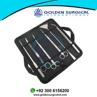 Kit d'outils pour aquarium, pinces, ciseaux, acier inoxydable, écologiques, outils de nettoyage dorés, accessoires pour plantes aquatiques, accessoires pour aquarium