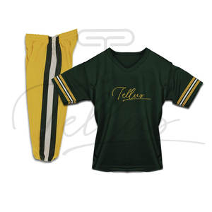 Tenues de football américain personnalisables de haute qualité pour enfants, respirantes, 100 % polyester, avec options de personnalisation complètes - Product Image 6