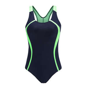 Latest <b>Sexy</b> High Waisted Single <b>Piece</b> Swim Suit For Women <b>One</b> <b>Piece</b> Round Neck Solid Swimsuit For Stylish Beach Looks - Product Image 6