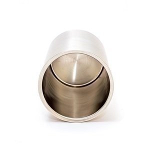 ถังเครื่องดื่มสแตนเลสผนังสองชั้นสีเงินโบราณพร้อมถังไวน์น้ำแข็งและอ่างเบียร์ทรงตรงสำหรับงานปาร์ตี้ - Product Image 5