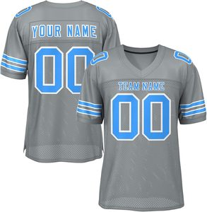 Camisetas de fútbol personalizadas para equipos OEM manga rayas Malla tela poliéster secado rápido nombre Logo números sublimación impresión - Product Image 3