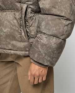 Oem Custom Men'S Down Jackets <b>Winter</b> High Quality Hip Hop Fashion Loose Oversized <b>Thick</b> puffer jacket <b>Coat</b> - Product Image 4