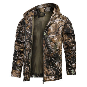 Sweat à capuche de chasse en gros de haute qualité avec motif camouflage, logo personnalisé, imprimé par sublimation, respirant, manches longues, sweat à capuche de chasse d'hiver - Product Image 2