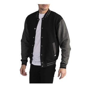 Veste universitaire personnalisée High Street Design, veste polaire de baseball de meilleure qualité, vêtements d'extérieur, veste de baseball universitaire pour hommes - Product Image 3