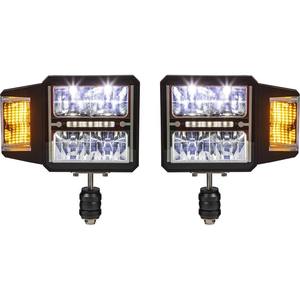 LA MEJOR OFERTA NUEVA EN VENTA Faros Delanteros LED Calefactados Alemanes Universales de Funcionamiento Manual con Señal de Múltiples Montajes - Product Image 3