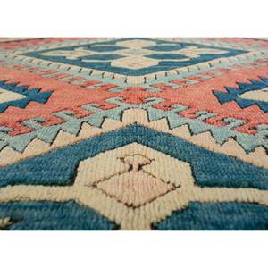 Alfombras de Lana Anudadas a Mano con Diseño Geométrico Nuray, 9x12, Patrón Abstracto Rectangular para Pasillo, Sala de Estar y Dormitorio en Rojo y Naranja-Pae-1269 - Product Image 3