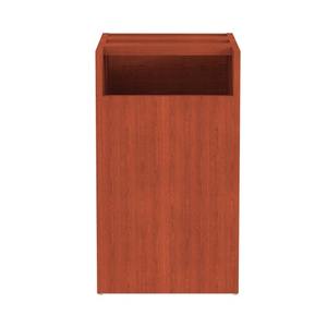 Alera ALEVA542822MC Pedestal archivador completo de 2 cajones, serie Valencia, 15,63 pulgadas. X 20.5 Pulgadas X 28.5 Pulgadas Organizador de oficina mediano color cereza - Product Image 5