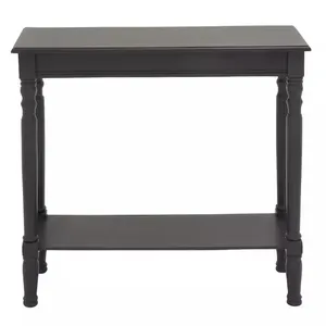 Black Naturel Solid Wood Console Table OEM Customized Designed Wooden Made Console Table Manufacturer By Indian Exporter