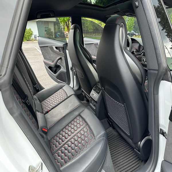 2021 Audi RS5 Premium Package Luxury Sedan UDI Sport Back Turbo V6 All Wheel Drive Inspected Spectrum Wrap Leather Seats Left
