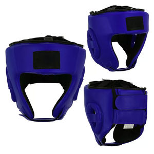 Protector de Cabeza de Boxeo de Cuero/PU de Alta Calidad al por Mayor, Características de Seguridad, Transpirable, Ecológico, Color Personalizable, Logotipo Unisex, Nuevo - Product Image 1
