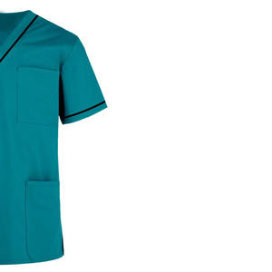 Scrubs pour infirmières hospitalières de qualité supérieure en polyester tricoté disponible dans toutes les couleurs et tailles faciles à porter en gros - Product Image 2