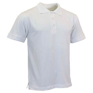 M & F haute qualité 100% polyester hommes grande taille à manches courtes pour polos conception tricotée solide personnalisée pour la vente en gros - Product Image 6