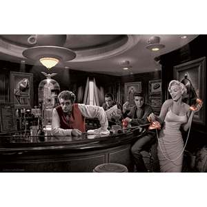 Java Dreams for Hollywood Legends Paper Bar <b>Poster</b> for Wall Decor - Product Image 1