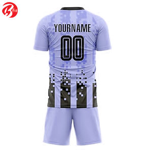 Maillot de football à sublimation complète, coupe automatisée, chemise uniforme de football pour adultes, vêtements de haute qualité - Product Image 2