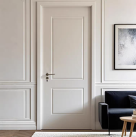 Porte intérieure 2026 en bois massif, sur mesure, moderne, en MDF peint, insonorisée, pour usage résidentiel