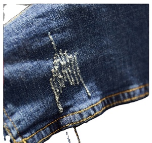 แจ็กเก็ตยีนส์ & เสื้อโค้ทแจ็กเก็ตยีนส์ทรงสลิมฟิตสำหรับผู้ชายเสื้อโค้ทยีนส์ลำลองมีกระดุมขนาดพิเศษ4XL - Product Image 5