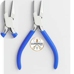 Alicates de Punta Plana Premium de Acero Inoxidable, Herramienta para Joyería, Alicates para Doblar y Sujetar sin Dejar Marcas, Directo de Fábrica, OEM Disponible - Product Image 2