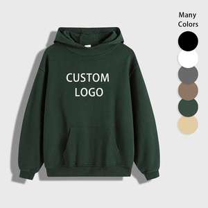 Funky haute qualité design de vêtements de rue surdimensionnés pull à capuche avec impression bouffante marque personnalisée sweats à capuche pour hommes - Product Image 3