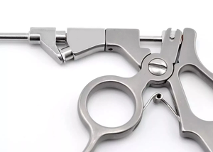 Instrumentos Quirúrgicos ORL de Acero Inoxidable de Alta Calidad, Punzón Nasal Frontal Reutilizable Manual HOSEMANN, Corte Circular - Product Image 2