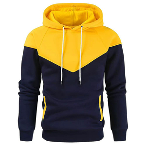 เสื้อฮู้ดผู้ชายแบบสวมหัว สไตล์ลำลอง ผ้าหนานุ่ม สวมใส่สบาย ทรงปกติ - Product Image 1